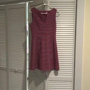 Lilly Pulitzer Navy and Hot Pink Dress Sz S